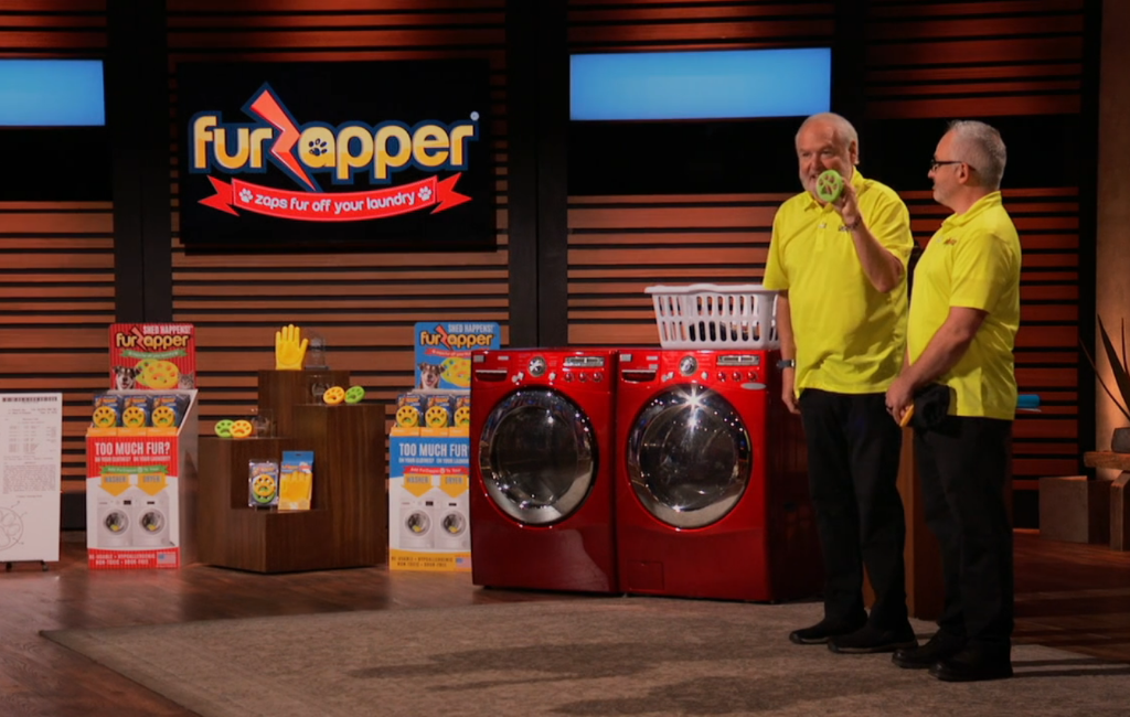 harry levin and michael sweigart-furzapper on shark tank