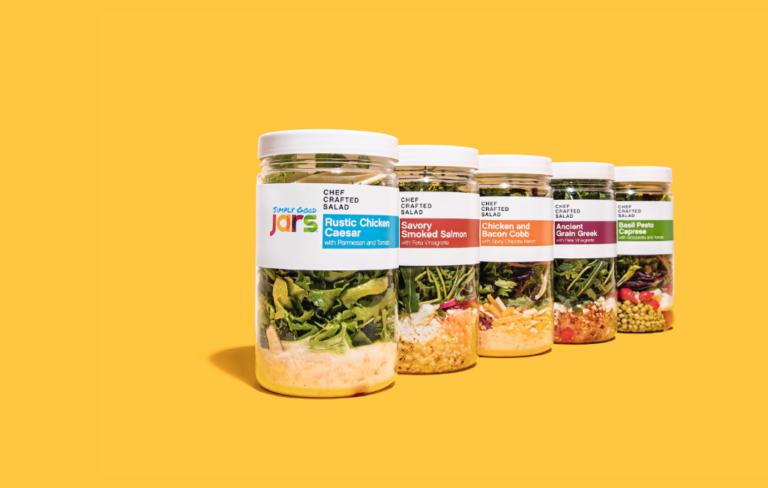 different combinations in jars