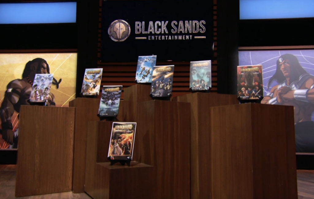 Black sands shark tank