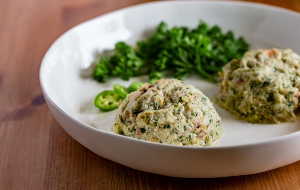 Jalapeno crab cake