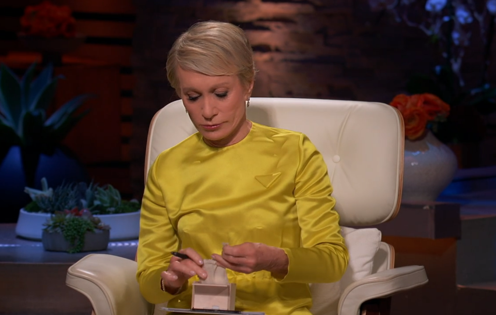 barbara corcoran checking out parting stone