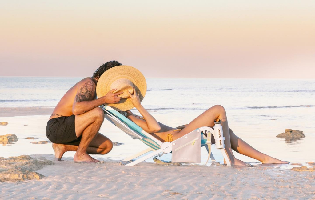 couple on beach