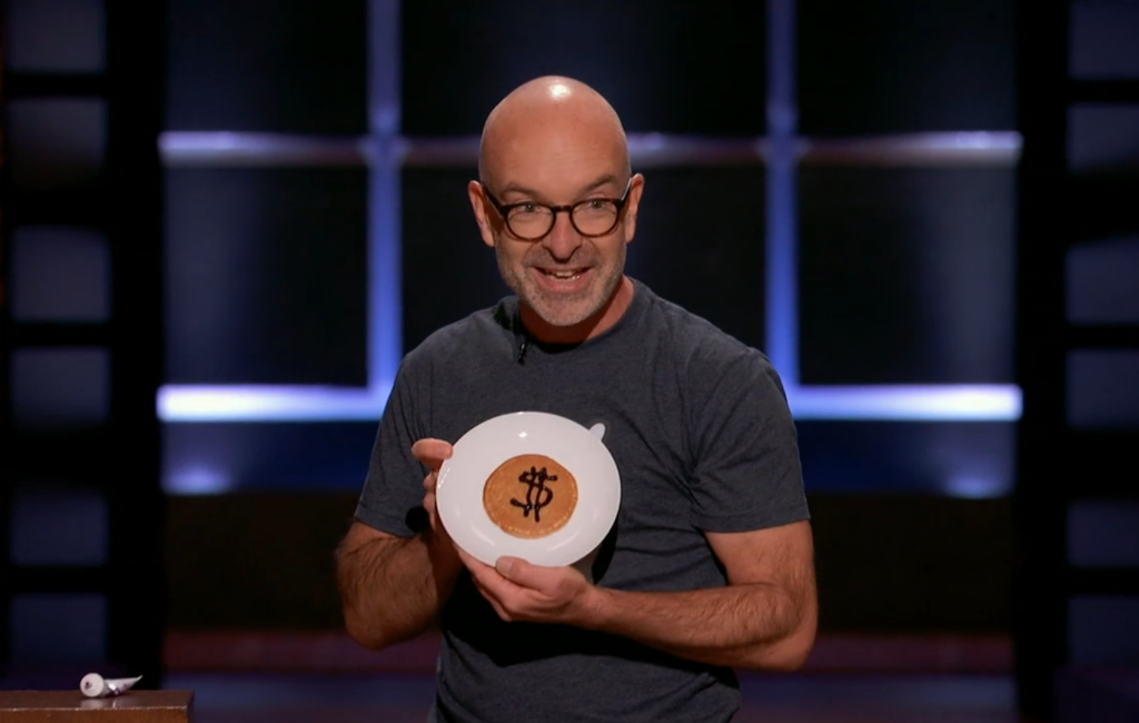 founder of noshi food paint pitching on shark tank season 14