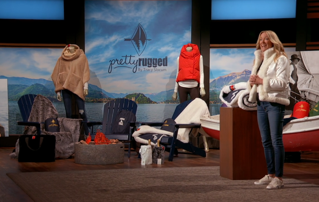 founder of pretty rugged pitching on shark tank