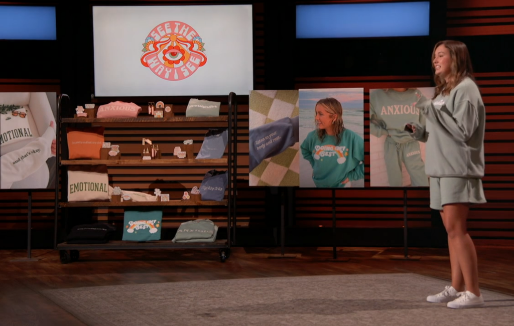 founder of see the way i see pitching on shark tank season 14