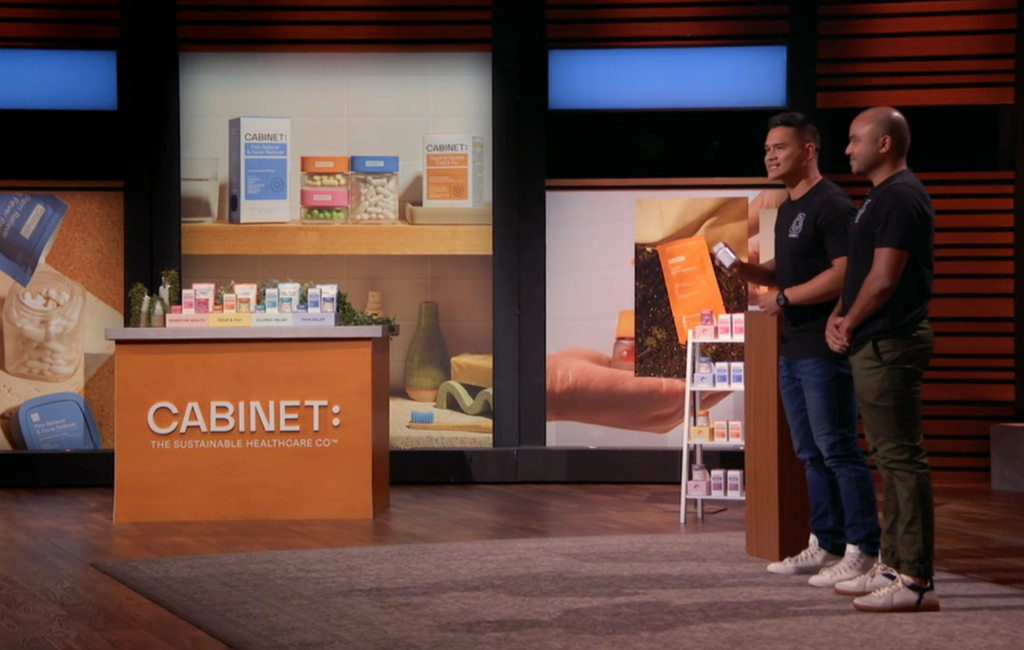 founders of cabinet health pitching on shark tank season 14