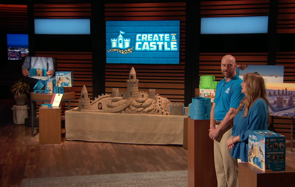 founders of create a castle pitching on shark tank