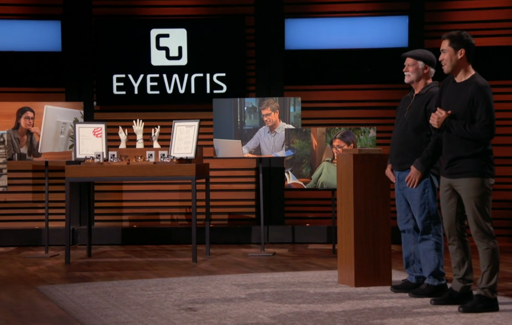 founders of eyewris pitching on shark tank