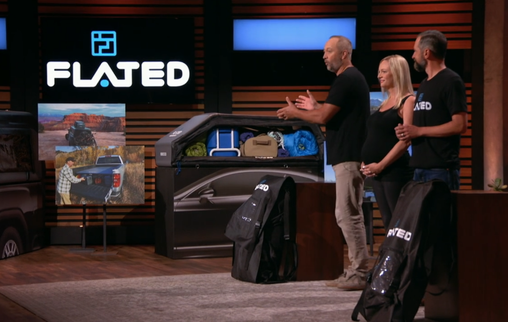 founders of flated pitching on shark tank season 14