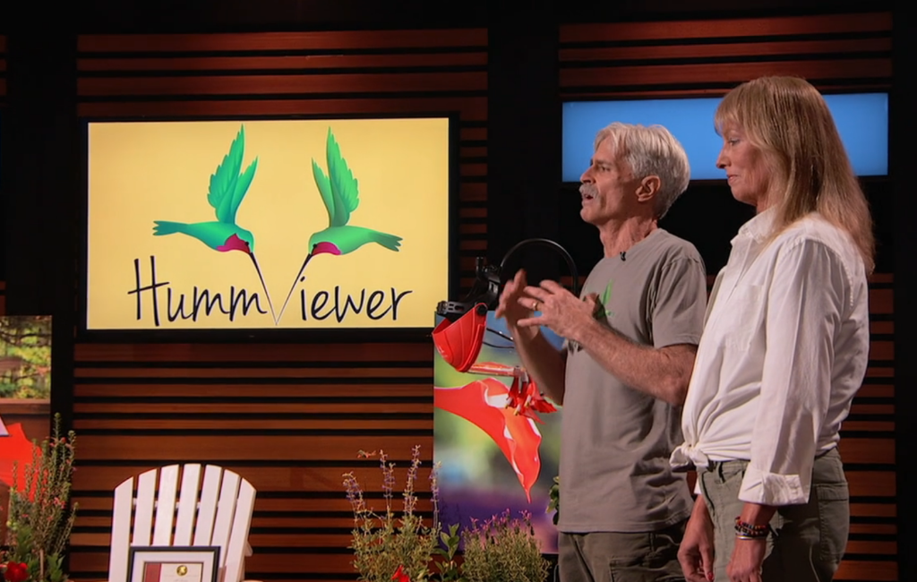 founders of hummviewer pitching on shark tank