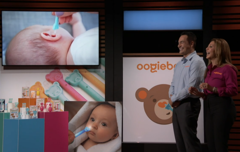 founders of oogiebear pitching on shark tank