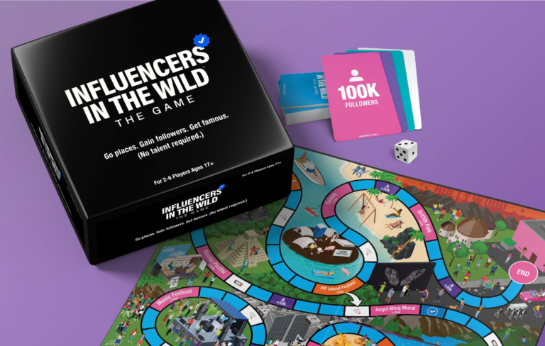 influencers in the wild board game