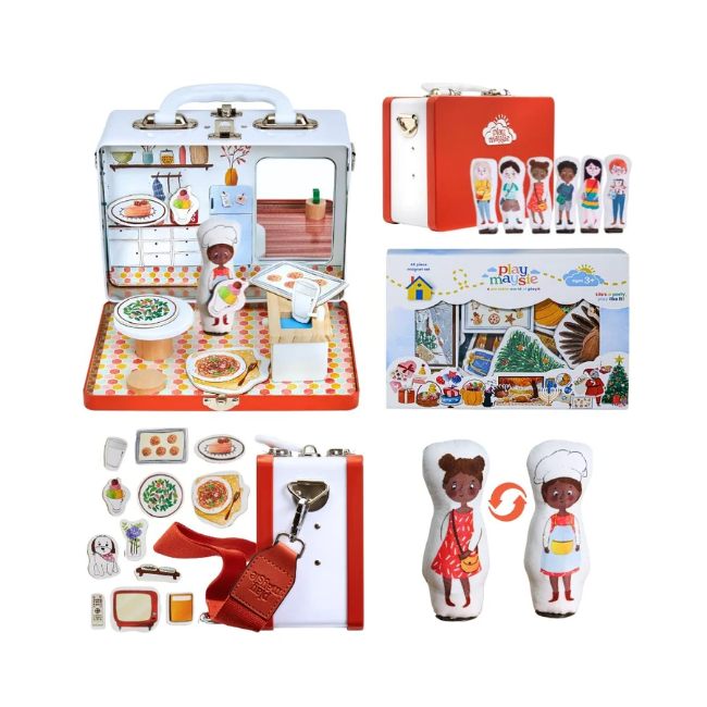 play maysie portable dollhouse