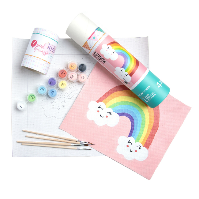 rainbow colouring set