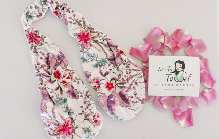 flower printed bra