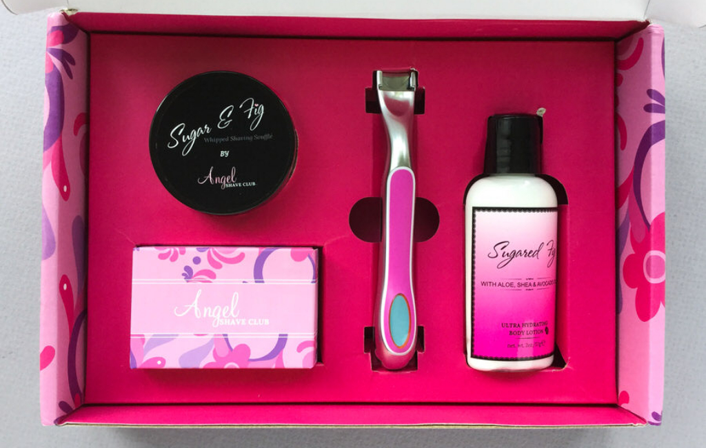 angel shave box