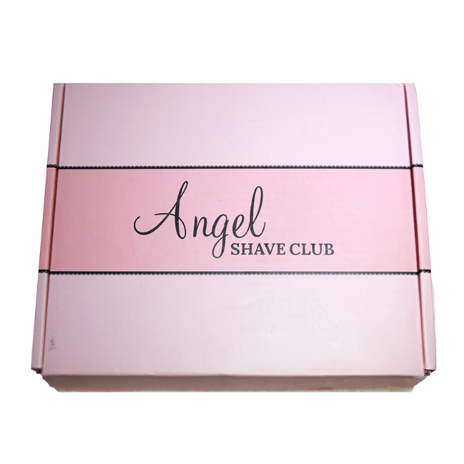 angel shave club box