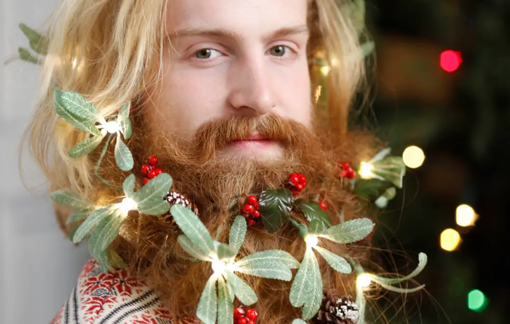 a-man-wearing-beardaments-ornaments