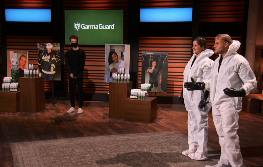 founders of garmaguard pitching on shark tank season 12