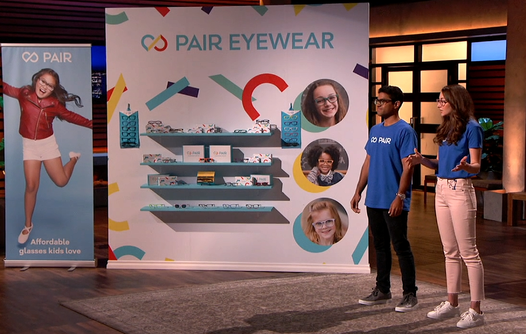 founders-of-pair-eyewear-pitching-on-shark-tank