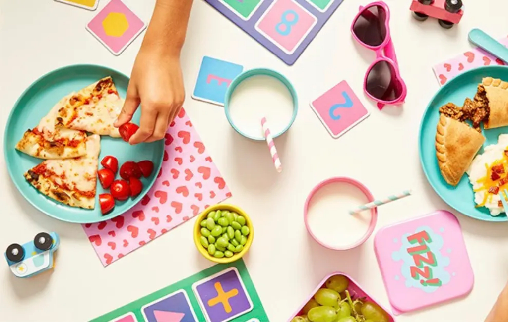 kids meals on table