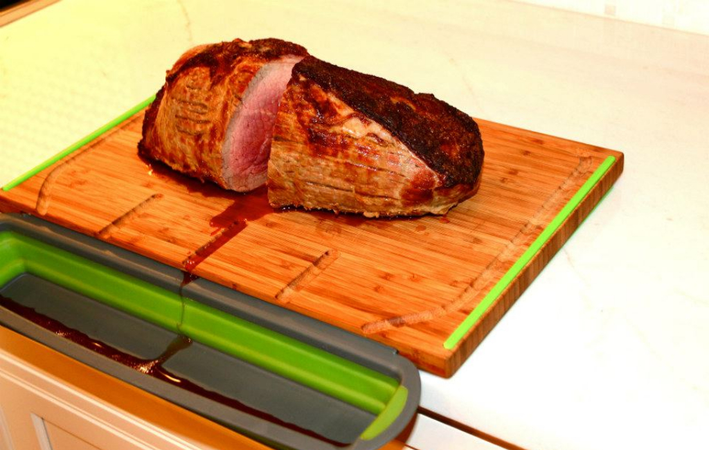 steak on cutting board