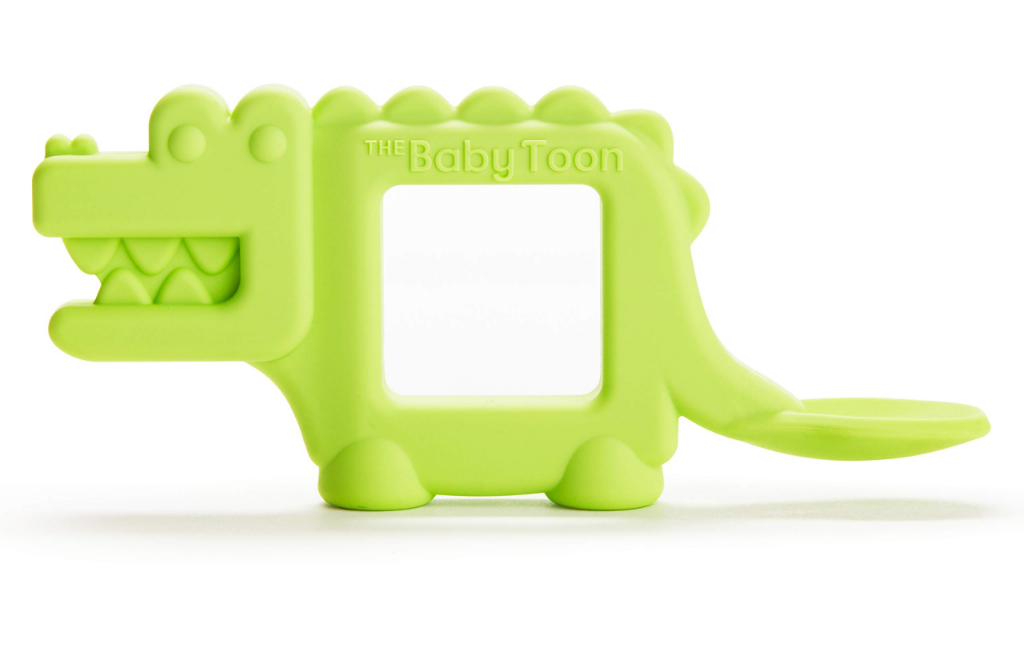 the baby toon silicone baby spoon