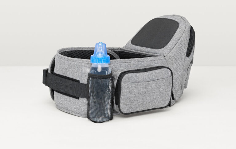 tush carrier with bottle