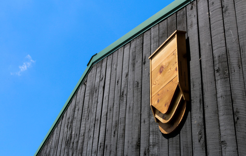 bat house on stall