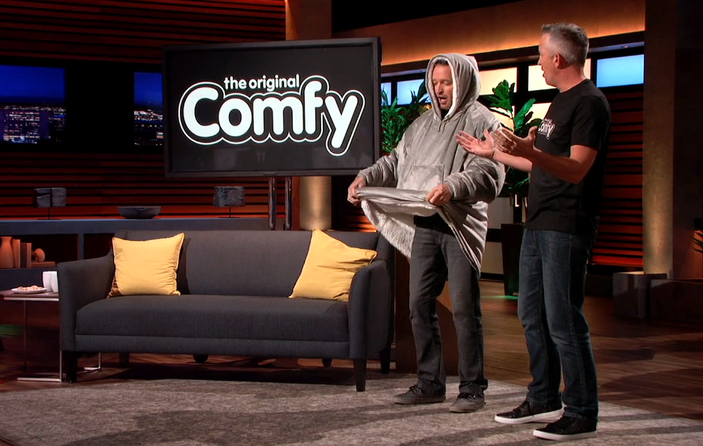 founders-of-comfy-pitching-on-shark-tank