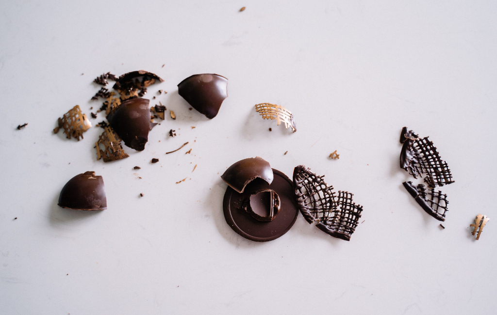 chocolate pieces