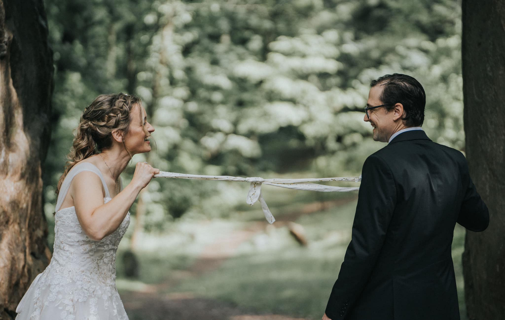 bride and groom