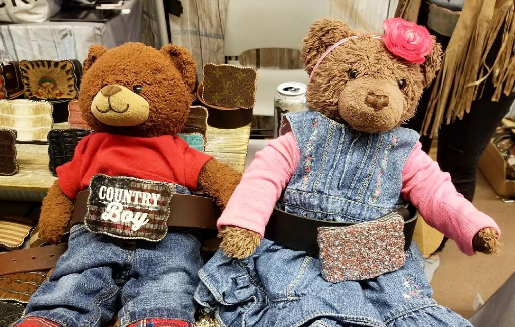 teddy bears with buckle