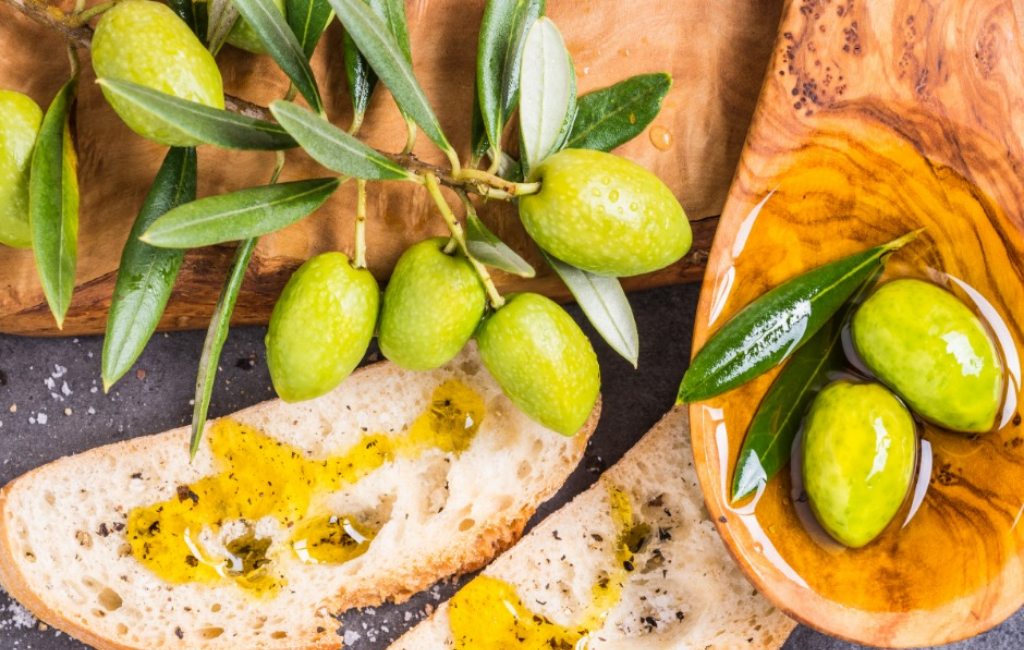 bread and olive oil