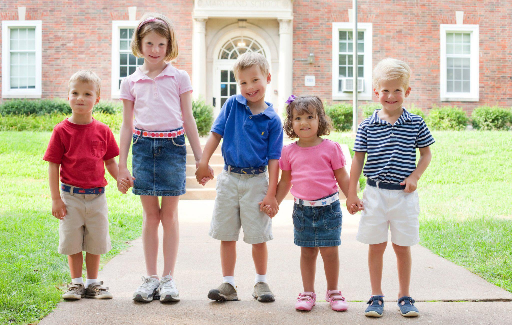 kids wearing myself belts