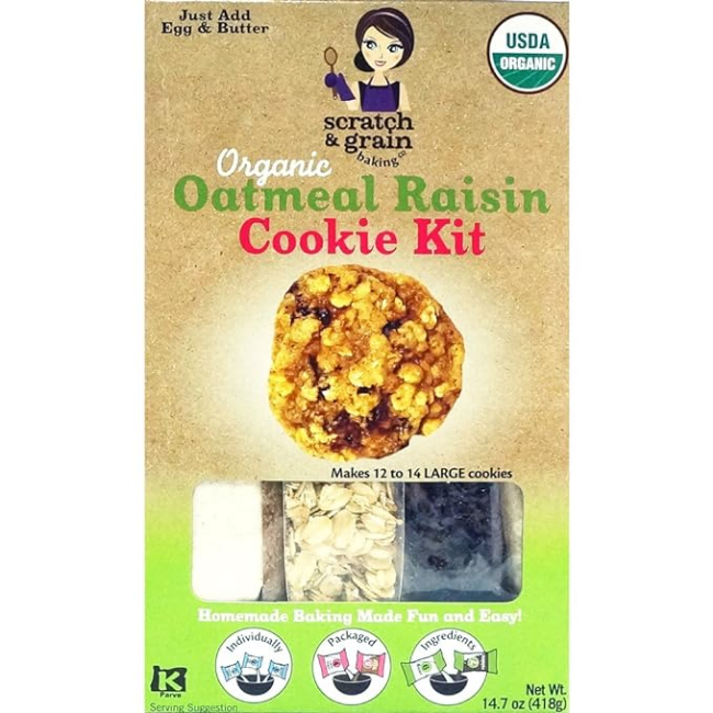 oat meal raisin cookie kit