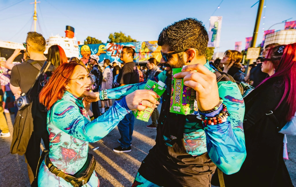 beatbox beverage on festival