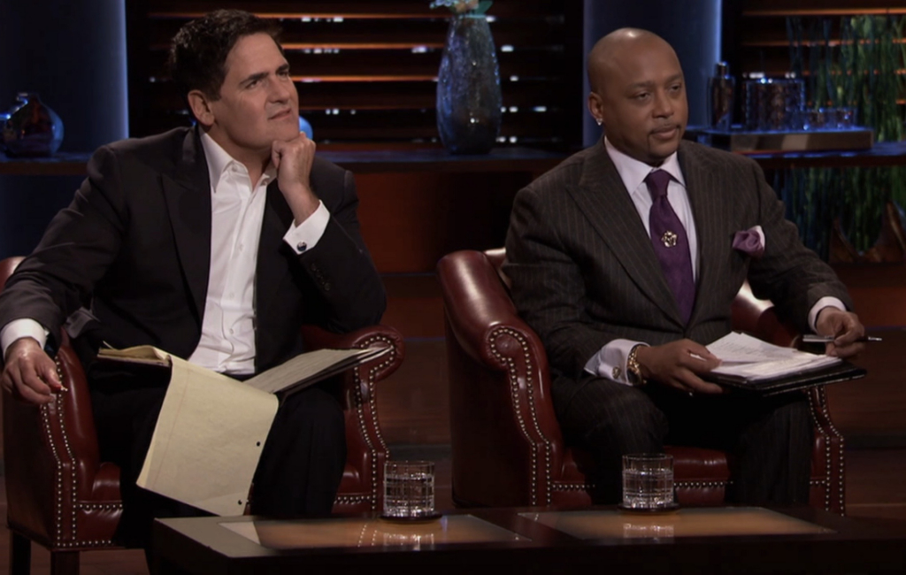 Mark and Daymond in show