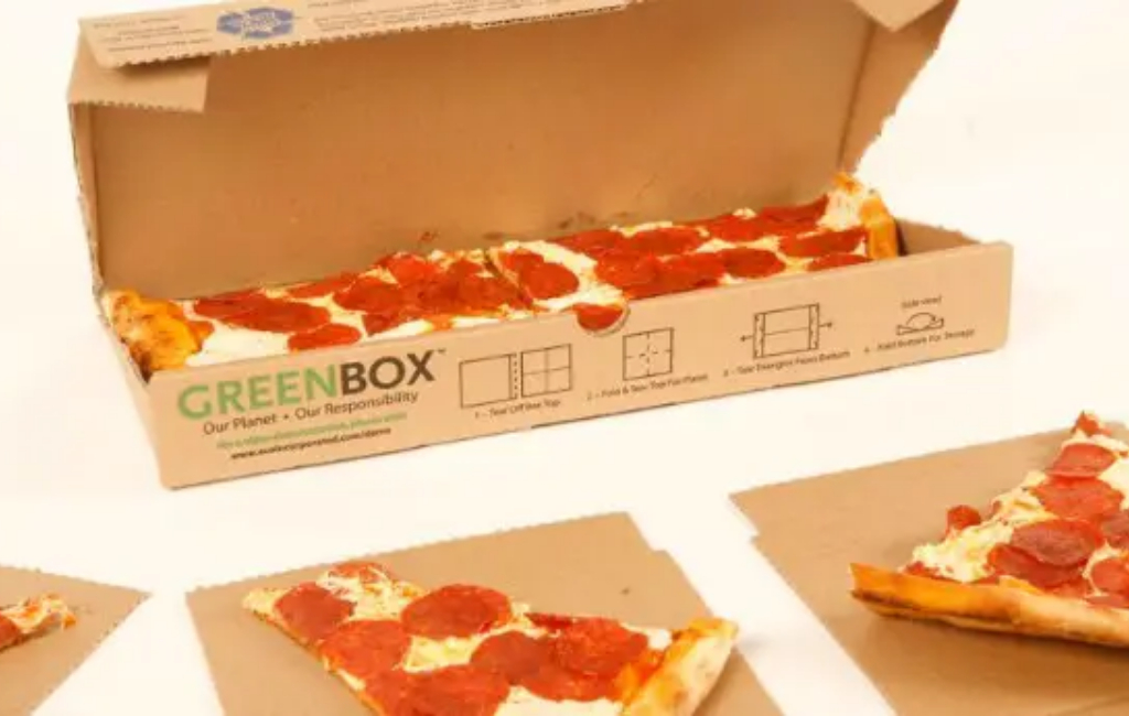 greenbox pack with pizza