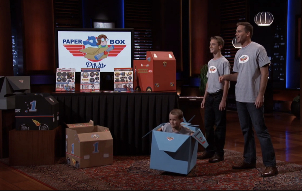 paperbox pilots shark tank