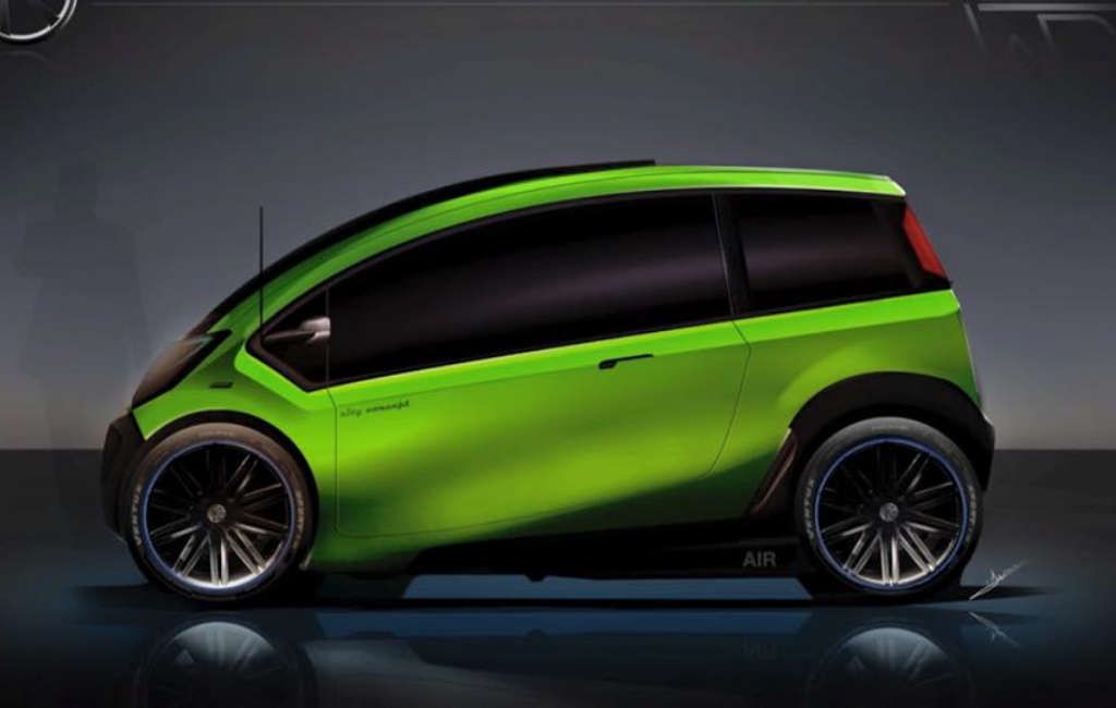 air car green