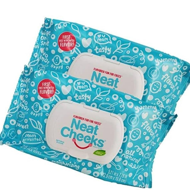 neat cheeks wipes