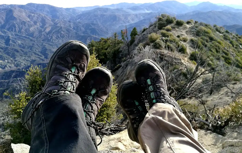 Two-Person-Wearing-Hiking-Shoes