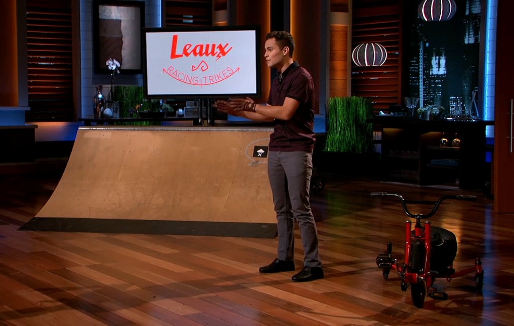 founder-of-leaux-racing-trikes-pitching-on-shark-tank