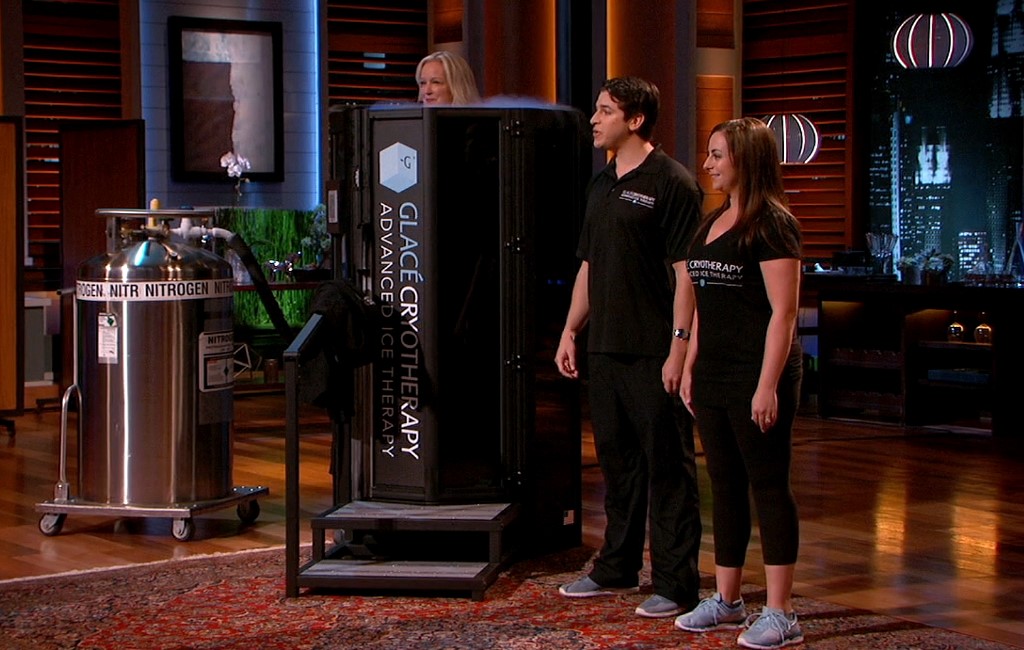 founders-of-glace-cryotherapy-pitching-on-shark-tank