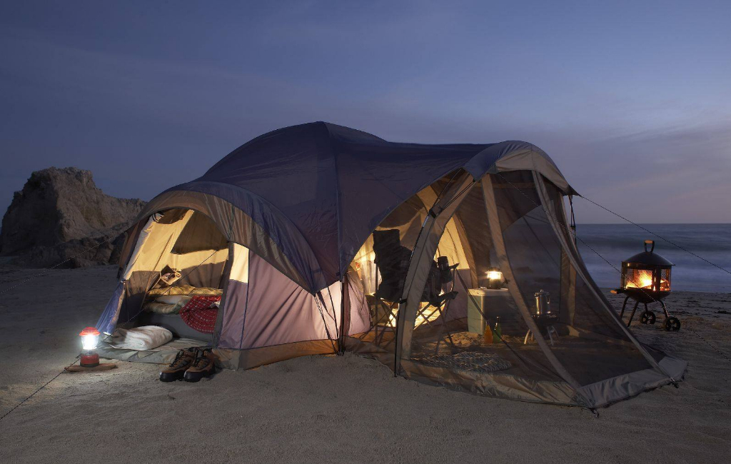 tent-camping-on-beach