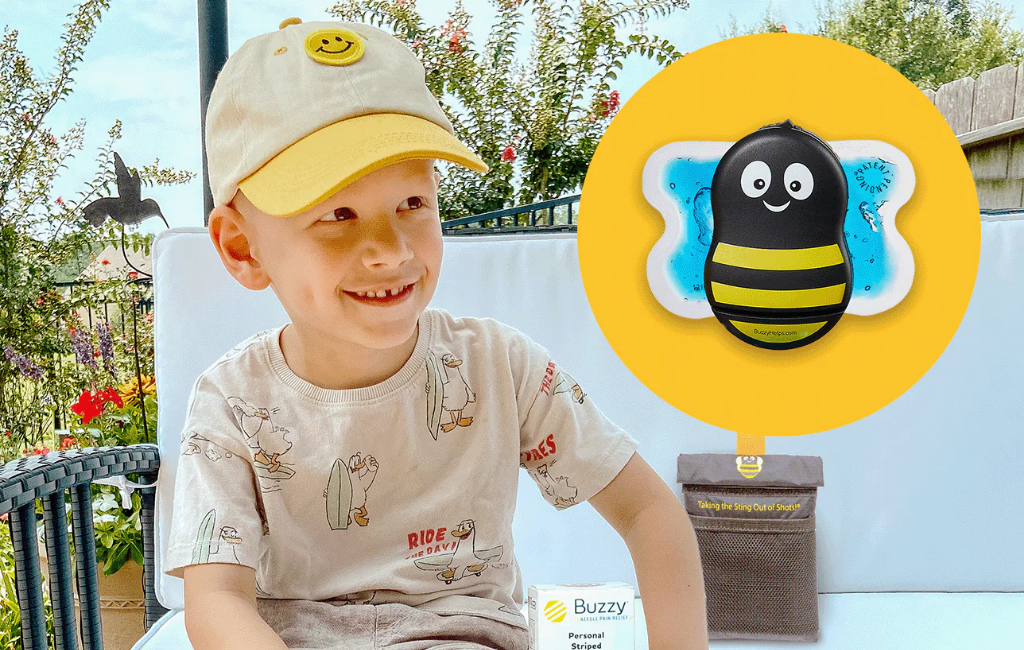 boy with buzzy