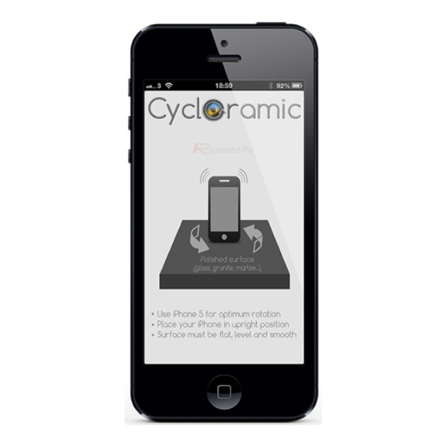 Cycloramic-app-on-iphone