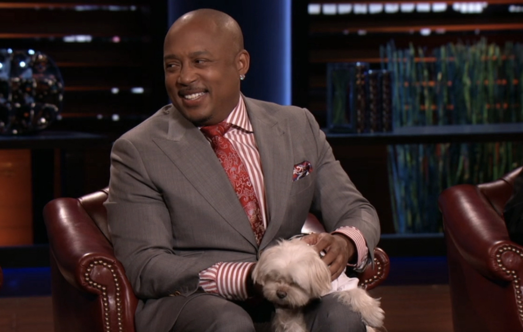 Daymond with dog