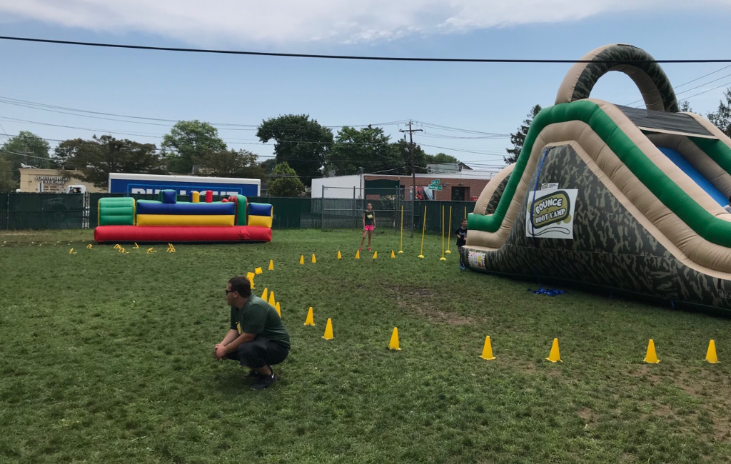 bounce boot camp outside